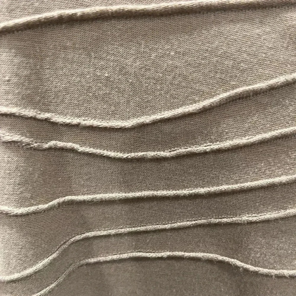 Zac & Rachel beige open front Jacket neutral lightweight textured fabric - Picture 5 of 5